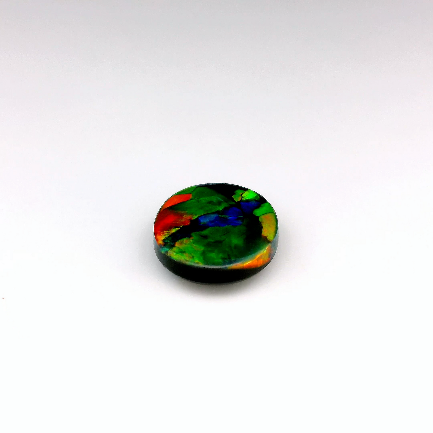 3.72ct Red Multicolour Opal Gemstone