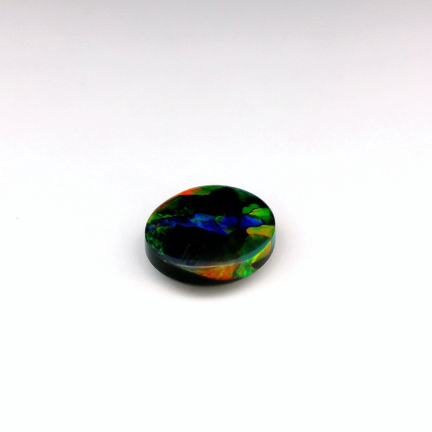 3.72ct Red Multicolour Opal Gemstone