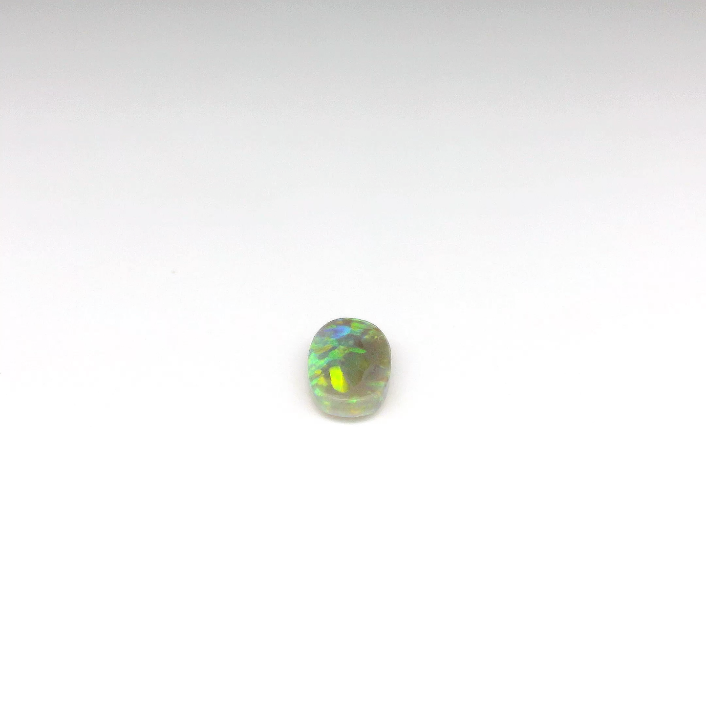 0.87ct Orange, Green Opal Gemstone