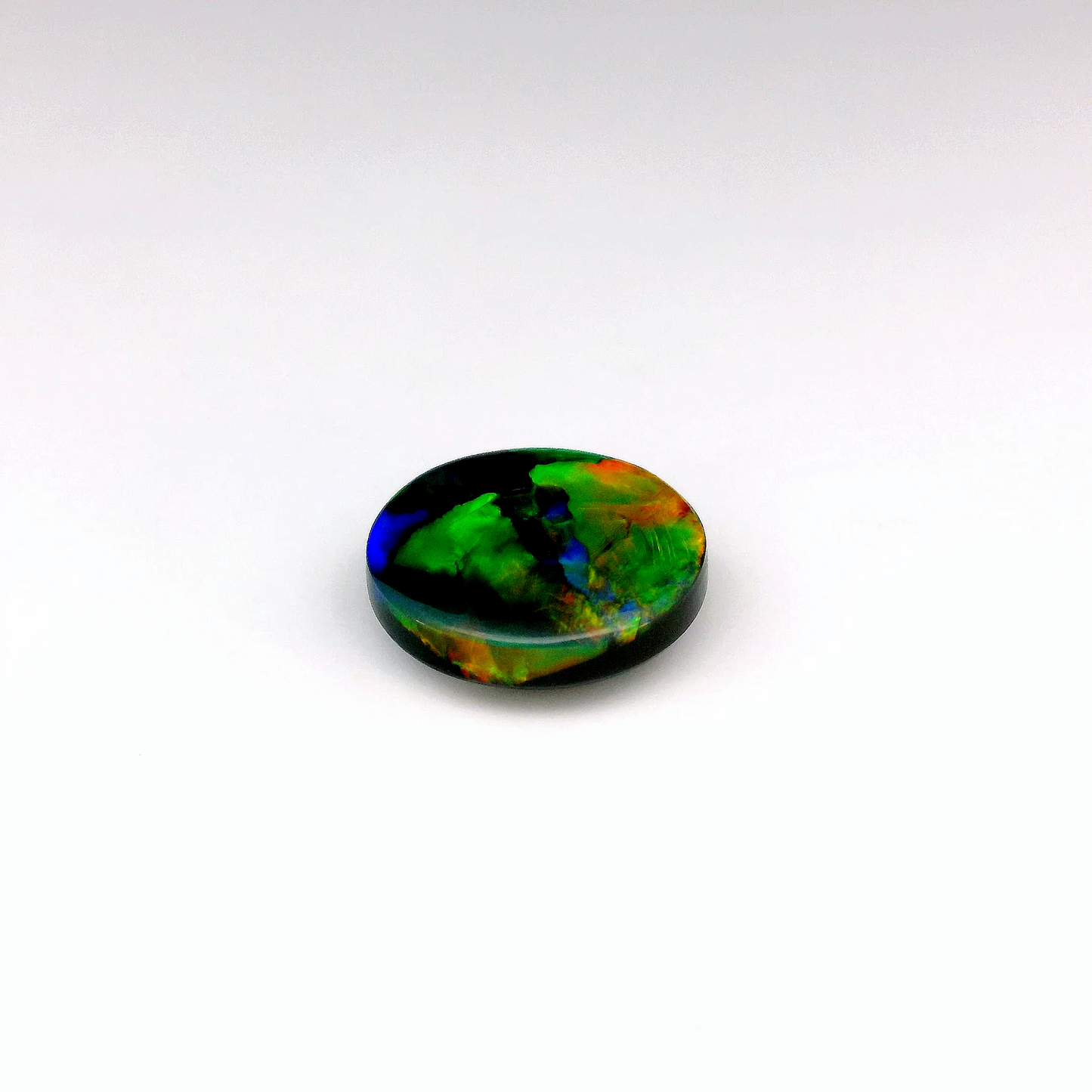 3.72ct Red Multicolour Opal Gemstone
