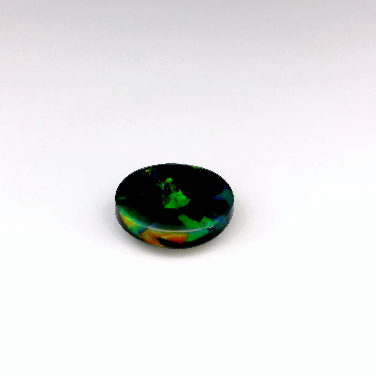 3.72ct Red Multicolour Opal Gemstone