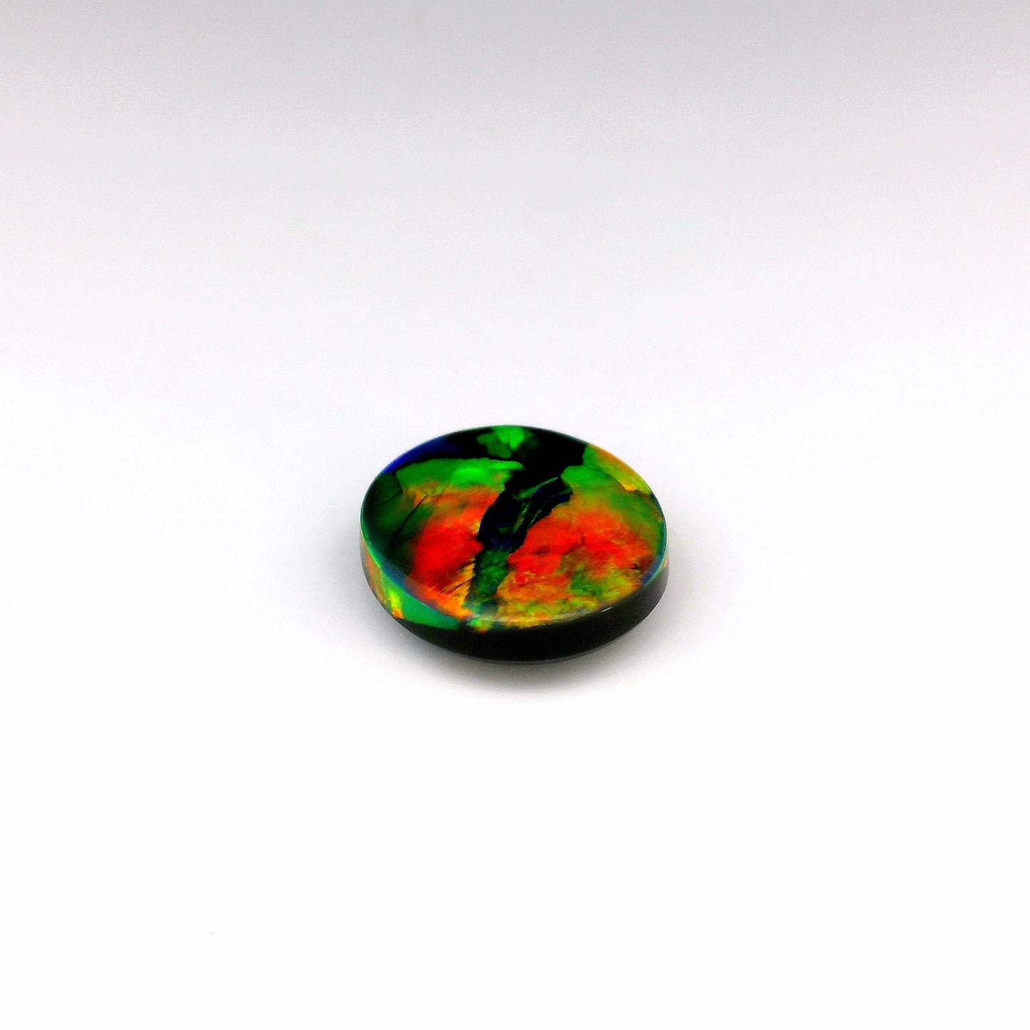 3.72ct Red Multicolour Opal Gemstone