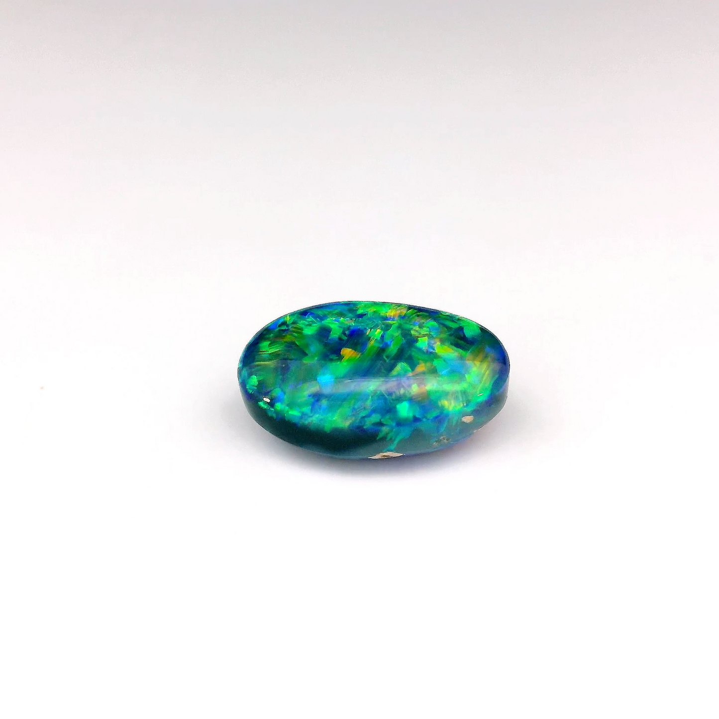 5.43ct Green, Orange Opal Gemstone
