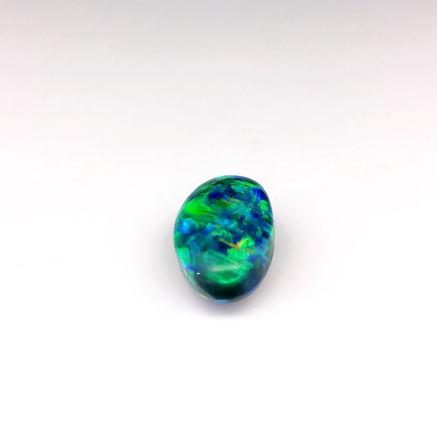 5.43ct Green, Orange Opal Gemstone