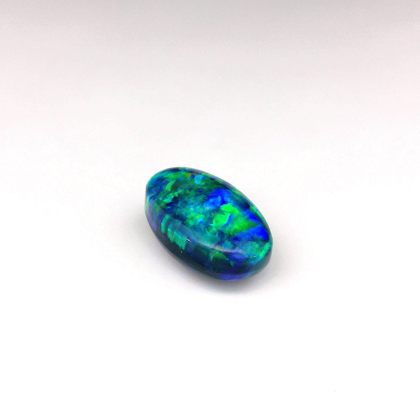 5.43ct Green, Orange Opal Gemstone