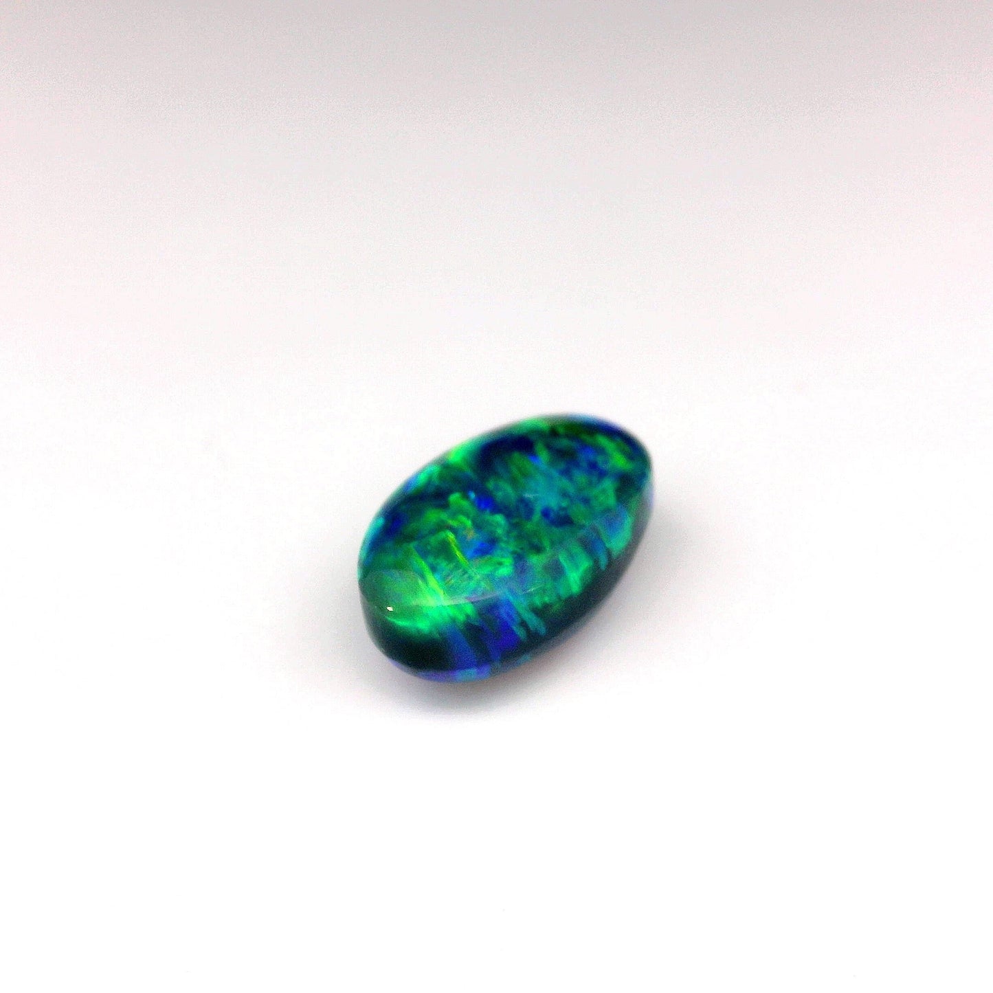 5.43ct Green, Orange Opal Gemstone