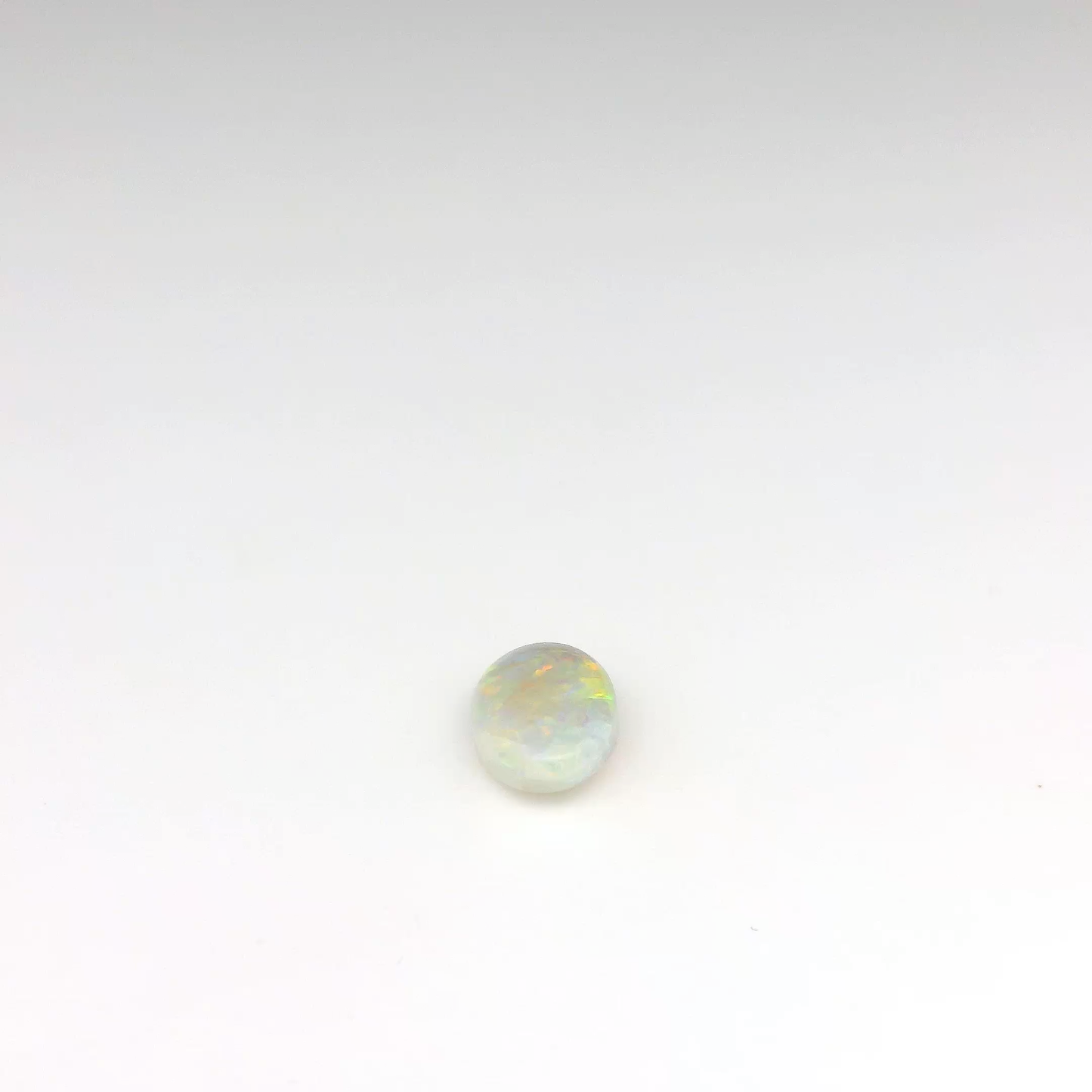 0.8 Orange Multicolour Opal Gemstone
