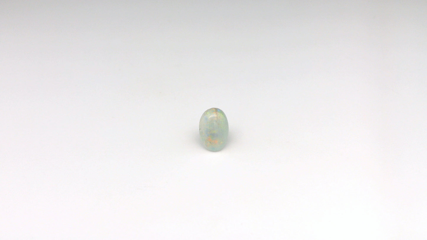 0.62ct Red Multicolour Opal Gemstone