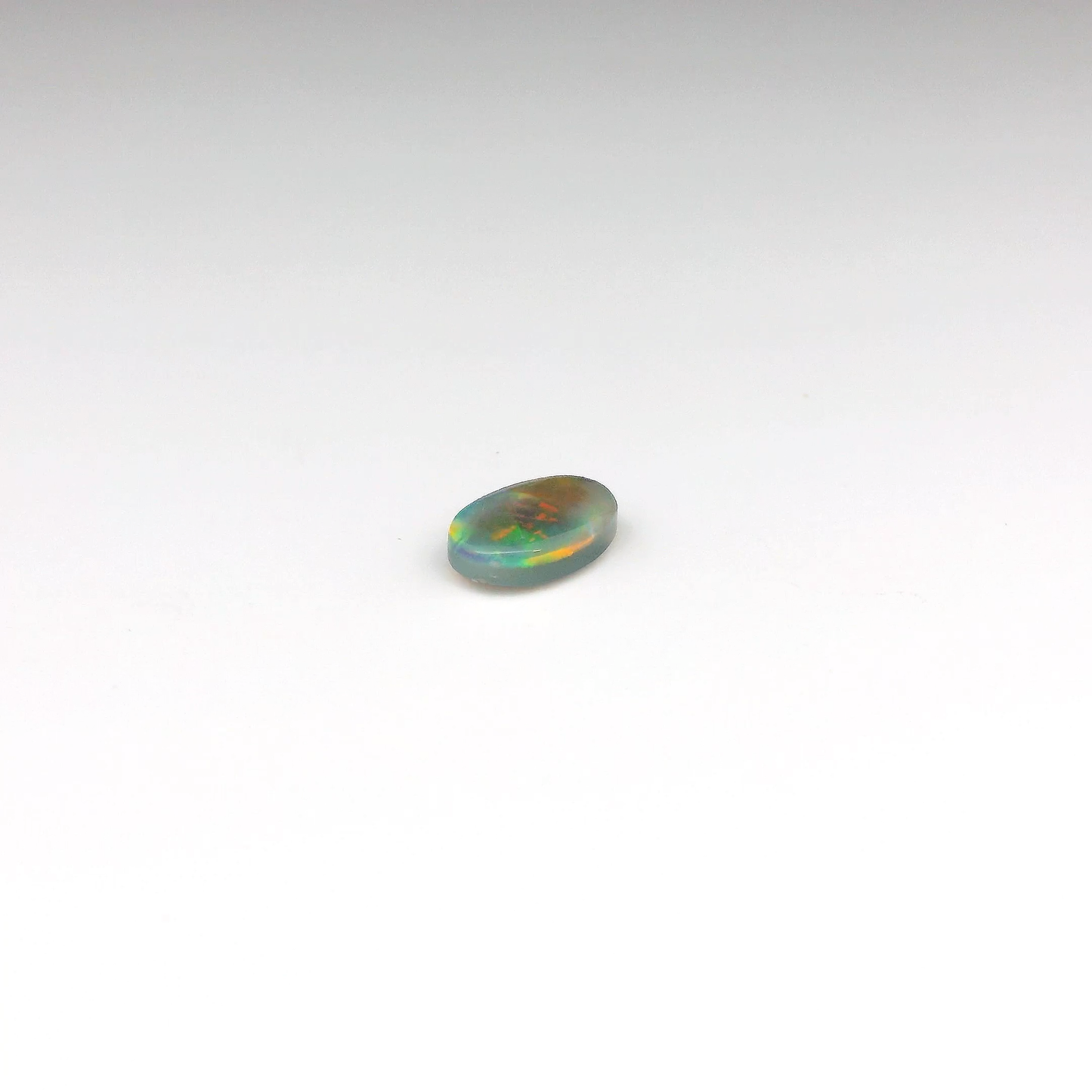 0.85ct Red Multicolour Opal Gemstone