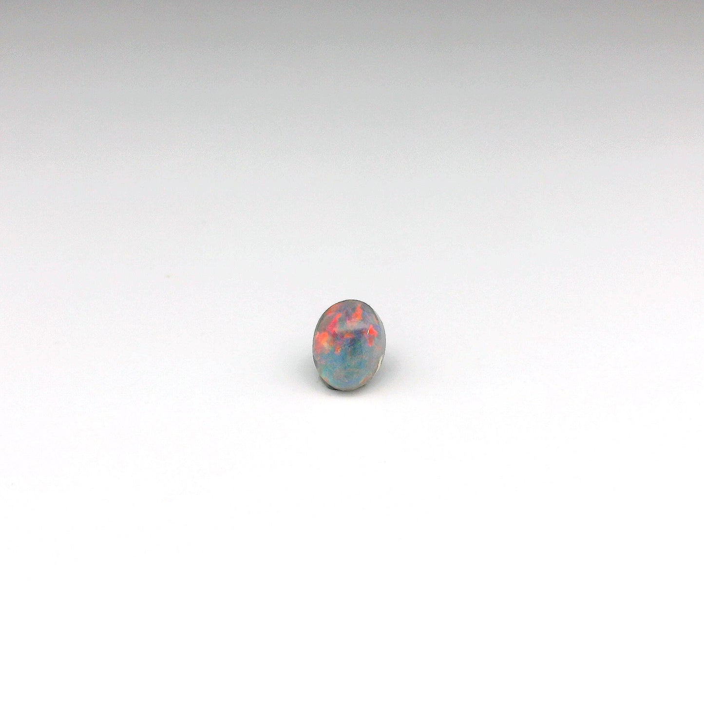 0.64ct Red Multicolour Opal Gemstone