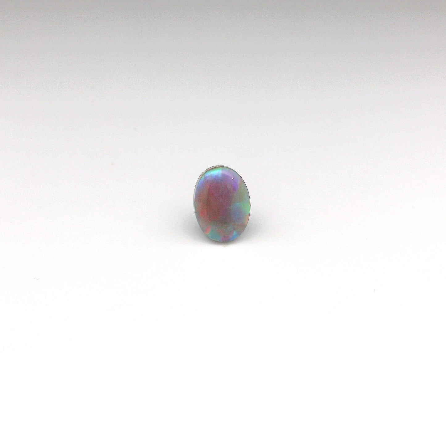 1.01ct Red, Multicolour Opal Gemstone