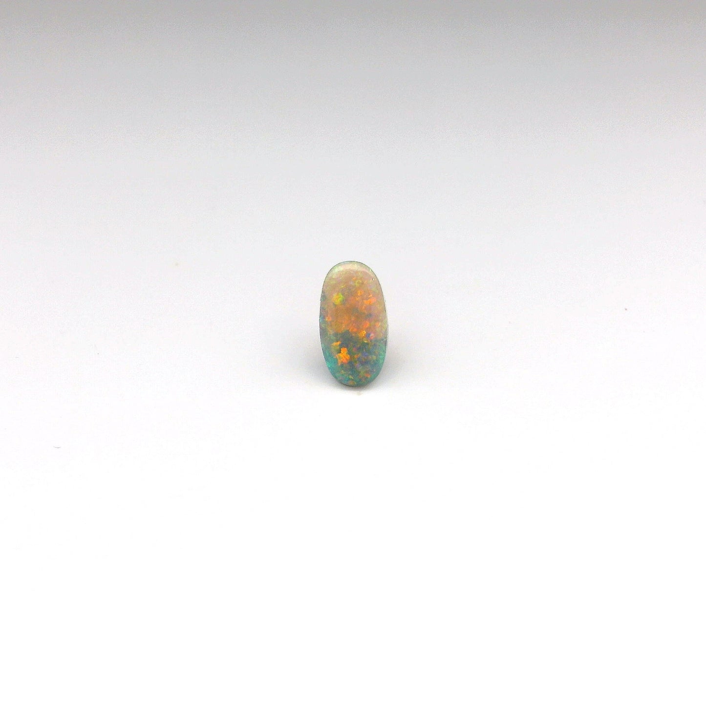 0.67ct Red, Orange Opal Gemstone