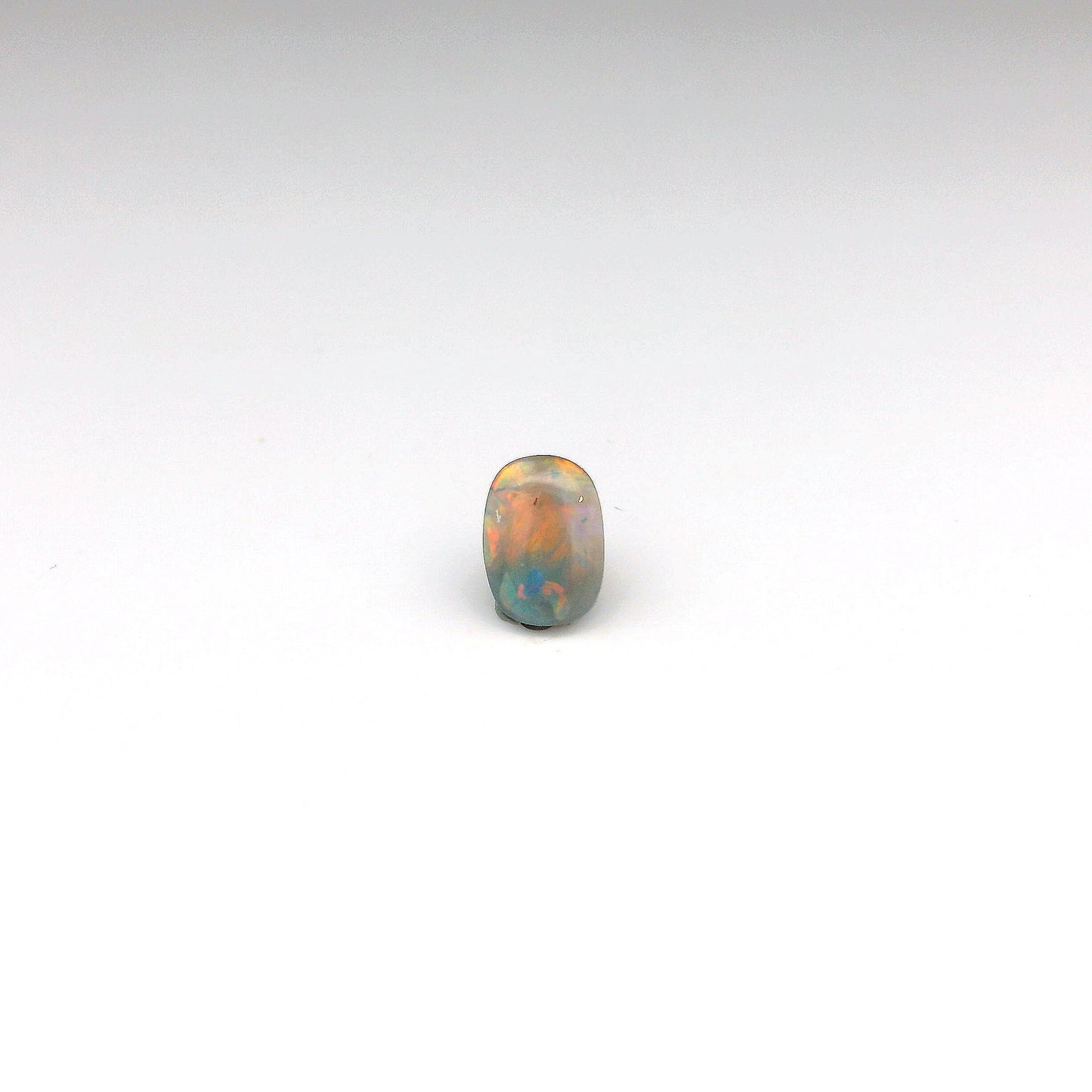 0.7ct Red, Multicolour Opal Gemstone