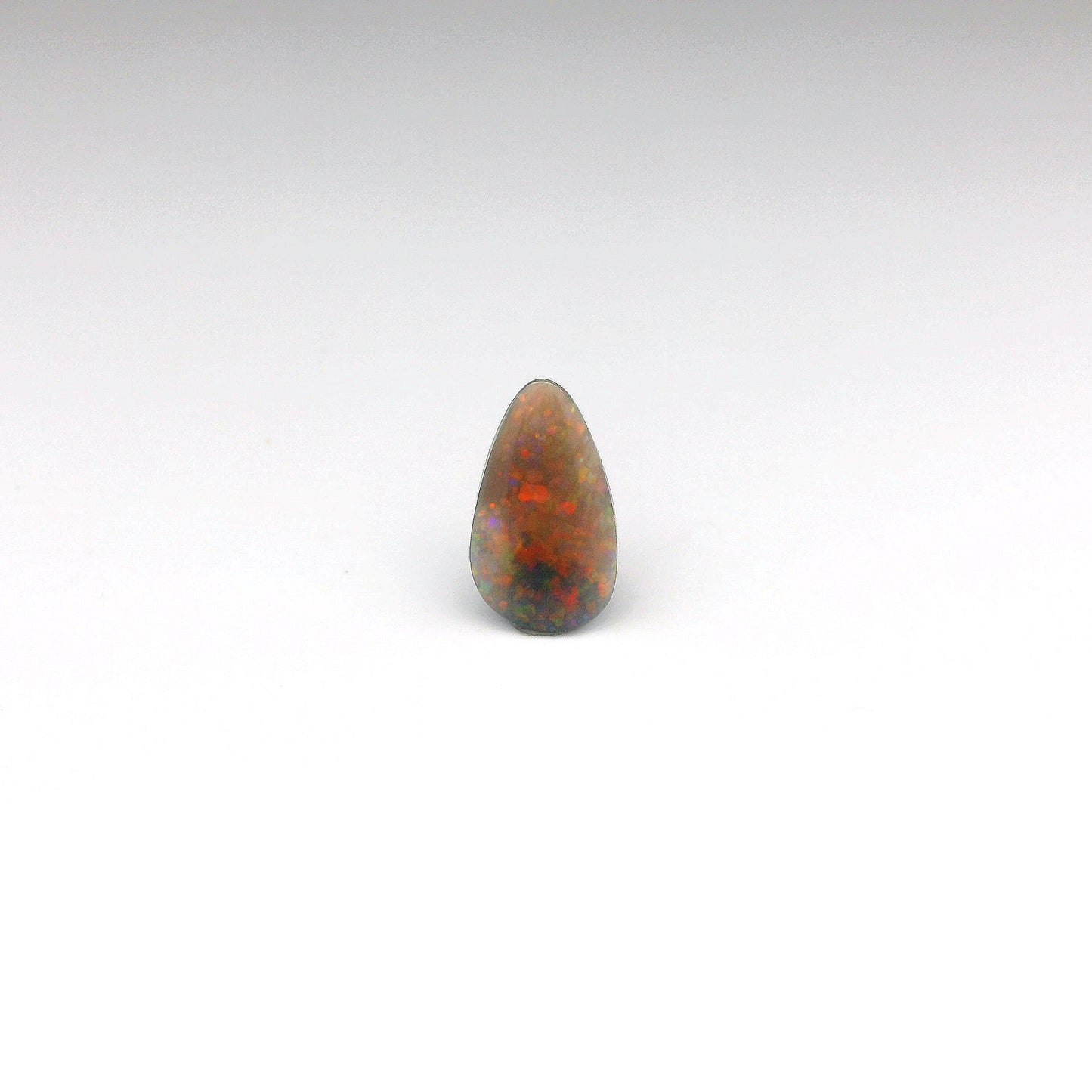 0.86ct Red, Orange Opal Gemstone