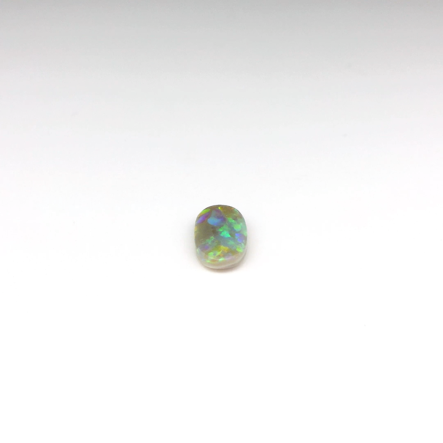 0.87ct Orange, Green Opal Gemstone