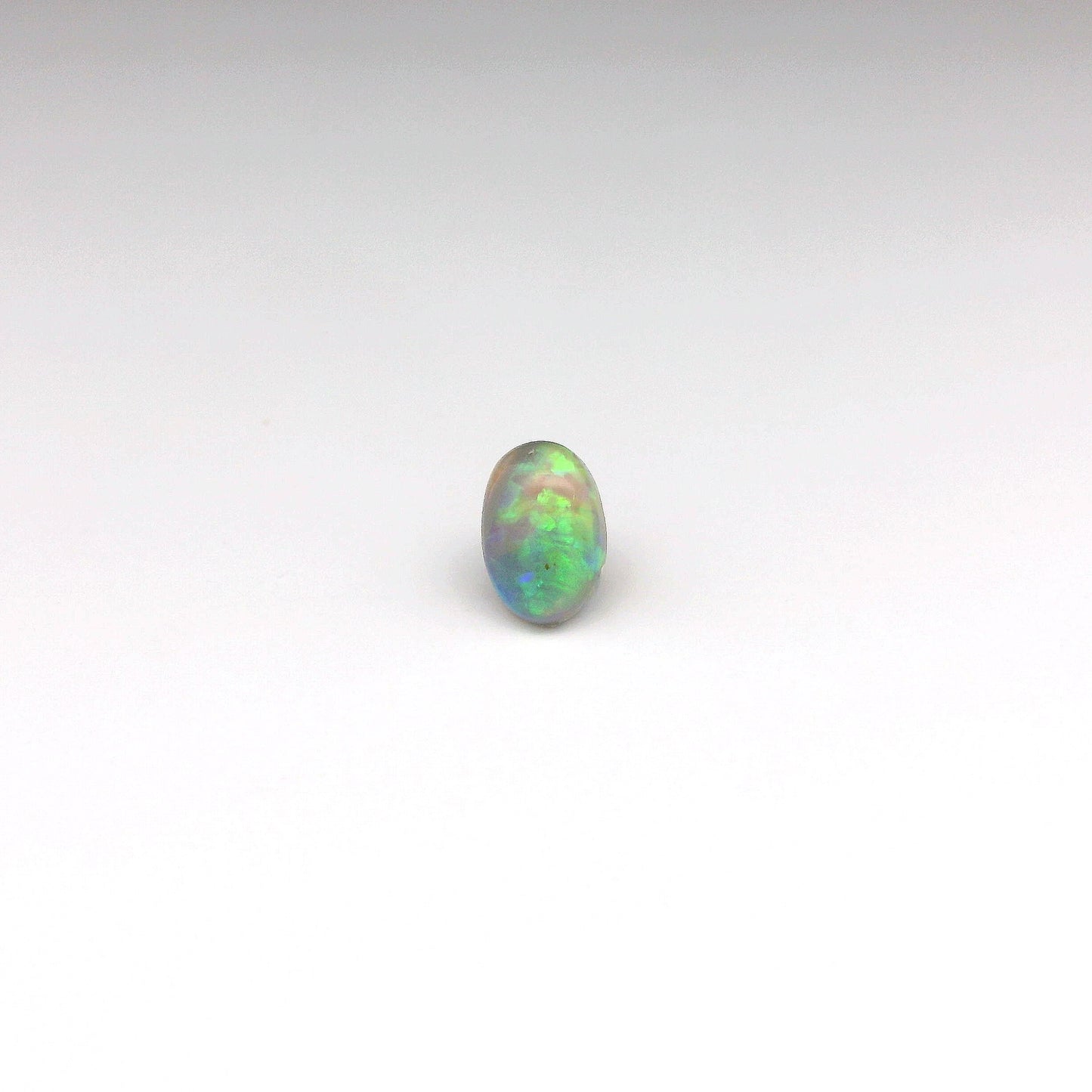 0.9ct Green, Orange Opal Gemstone