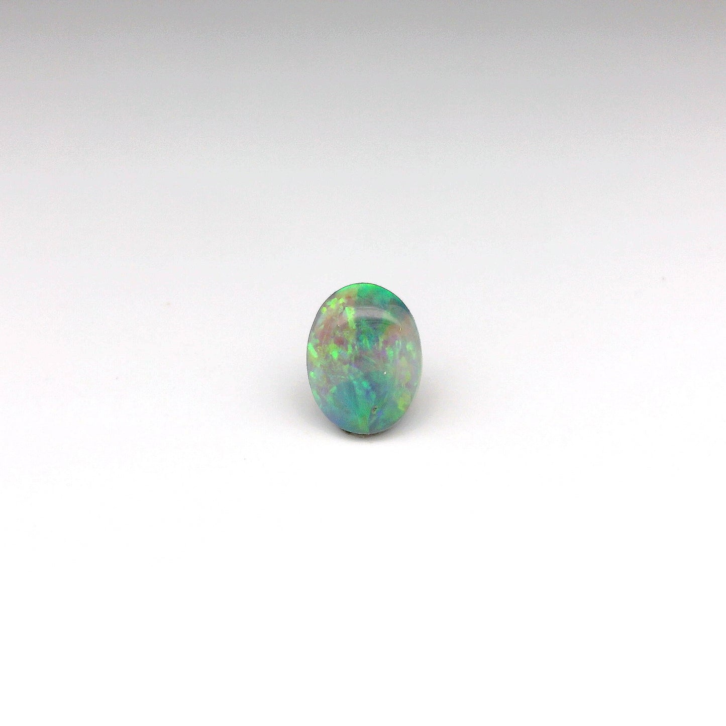 1.4ct Orange, Multicolour Opal Gemstone