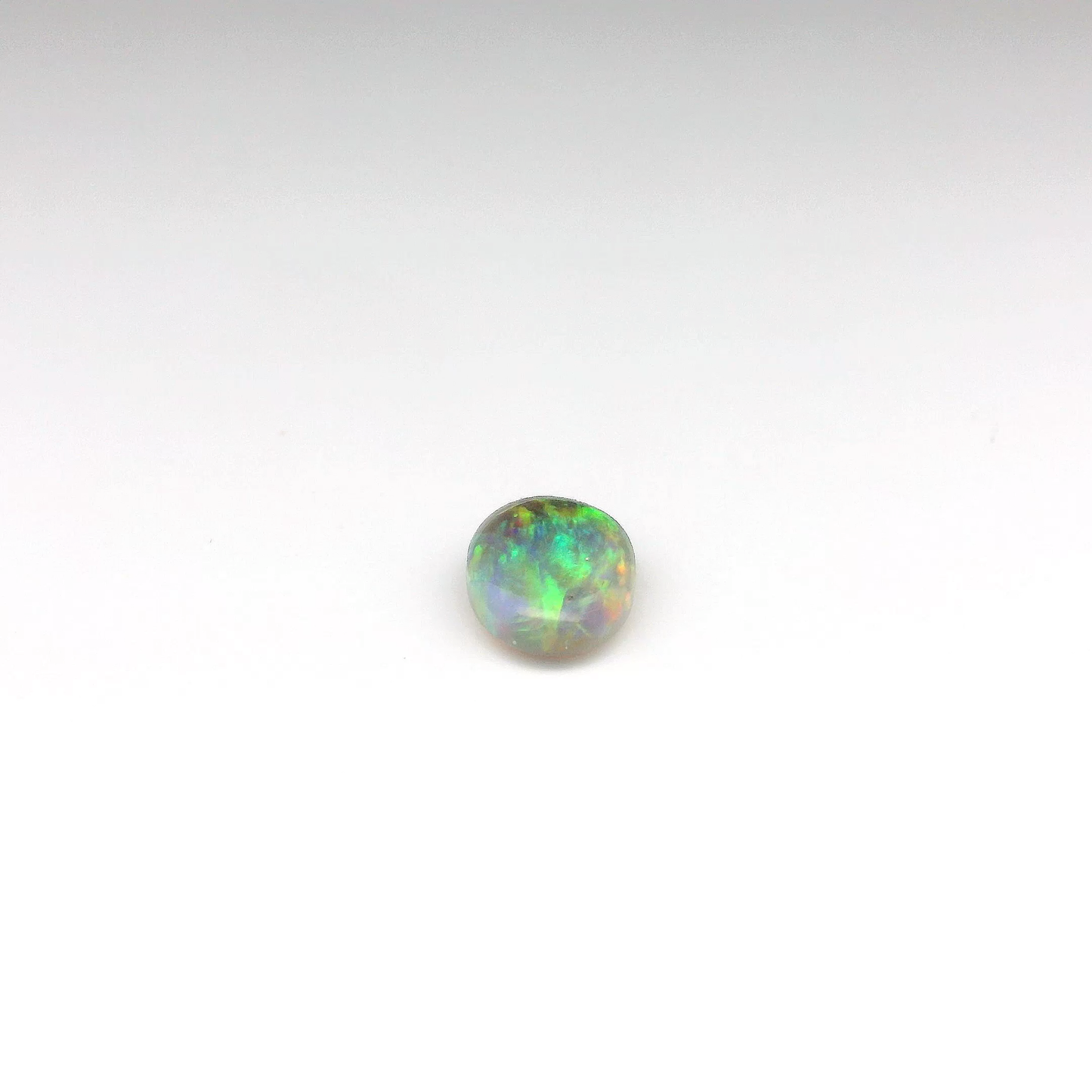 1.4ct Orange, Multicolour Opal Gemstone