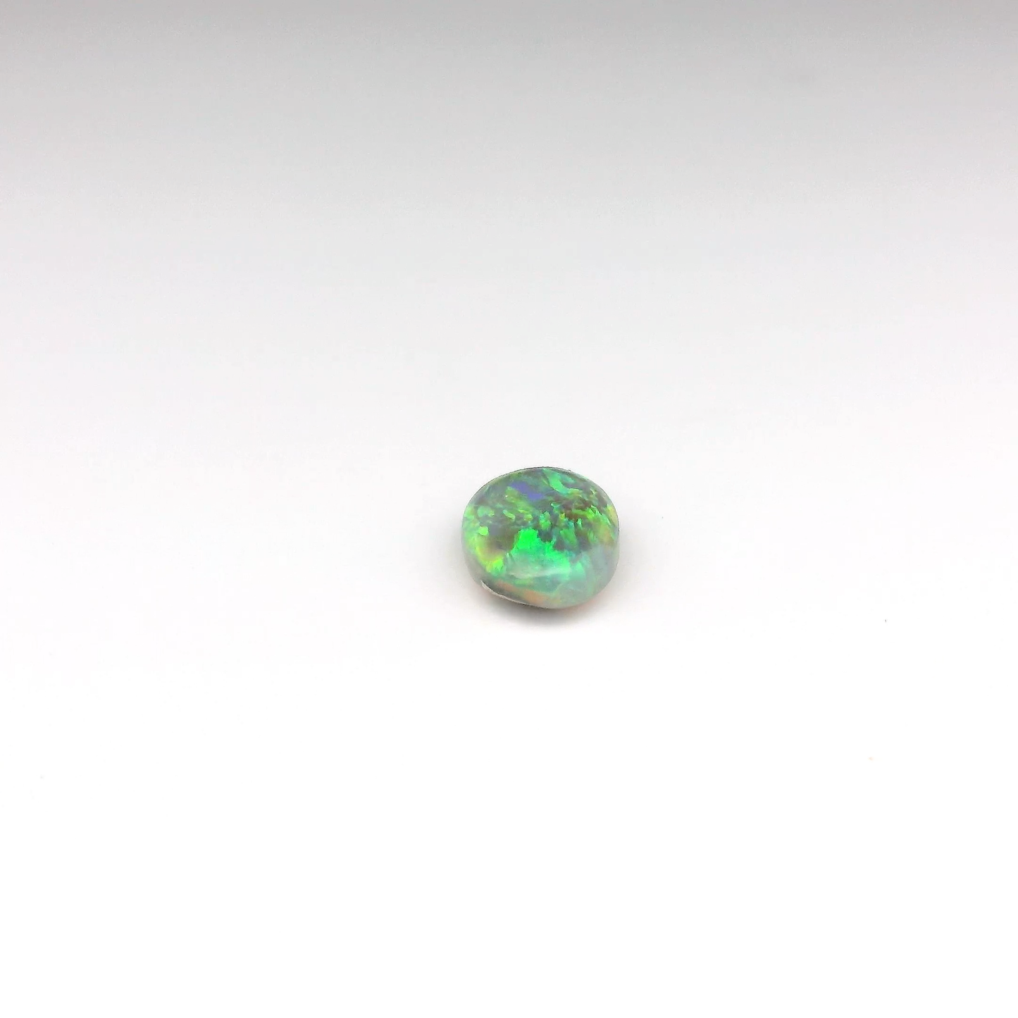 1.4ct Orange, Multicolour Opal Gemstone
