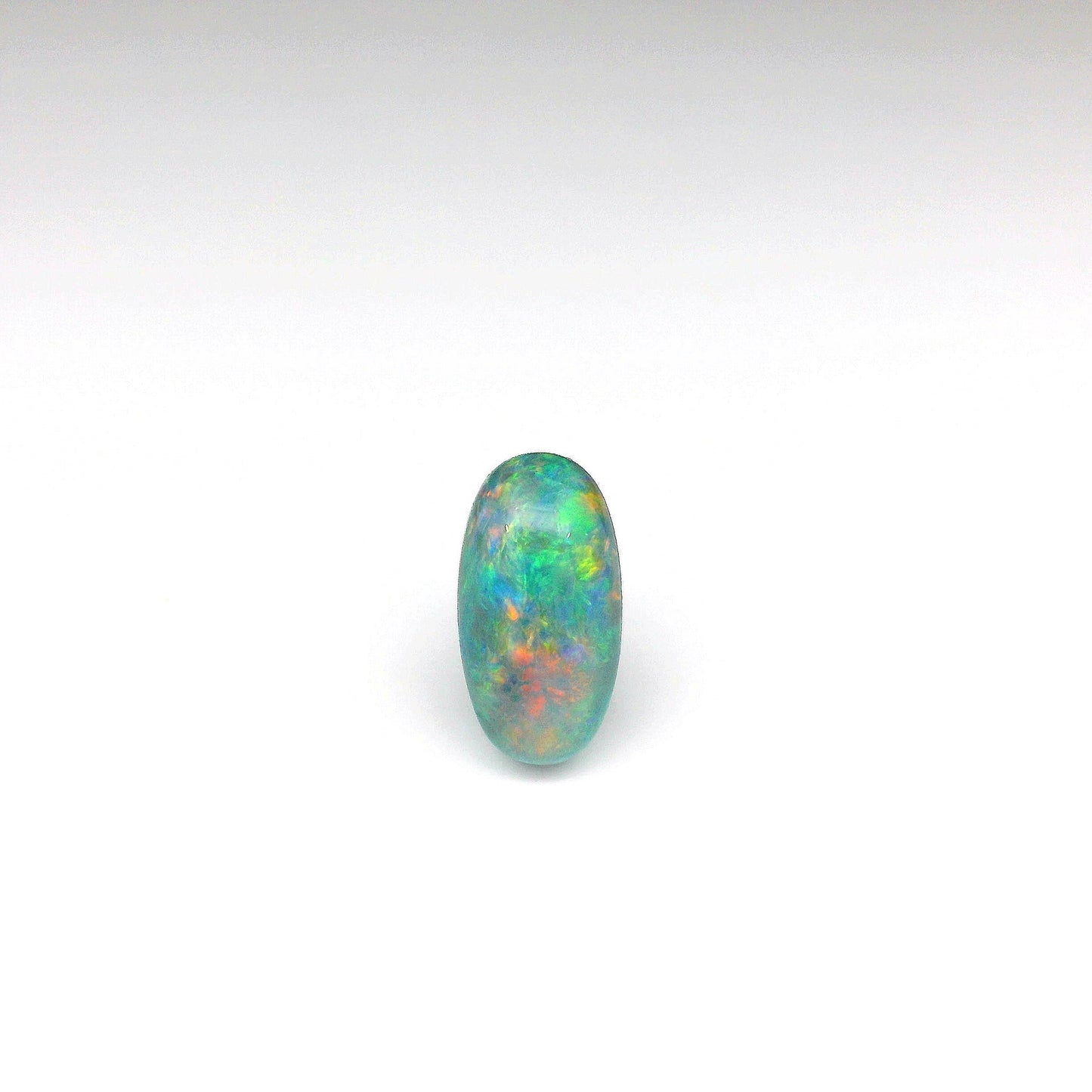 3.95ct Red Multicolour Opal Gemstone