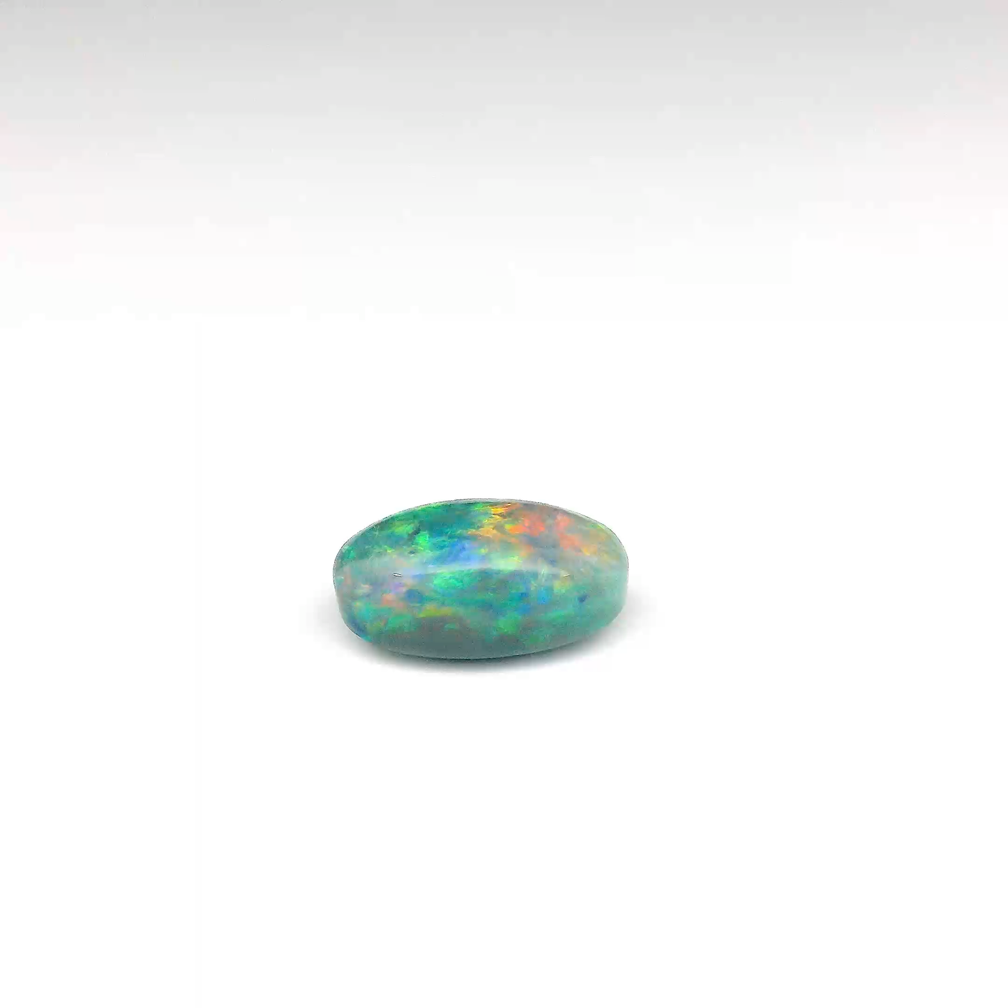 3.95ct Red Multicolour Opal Gemstone