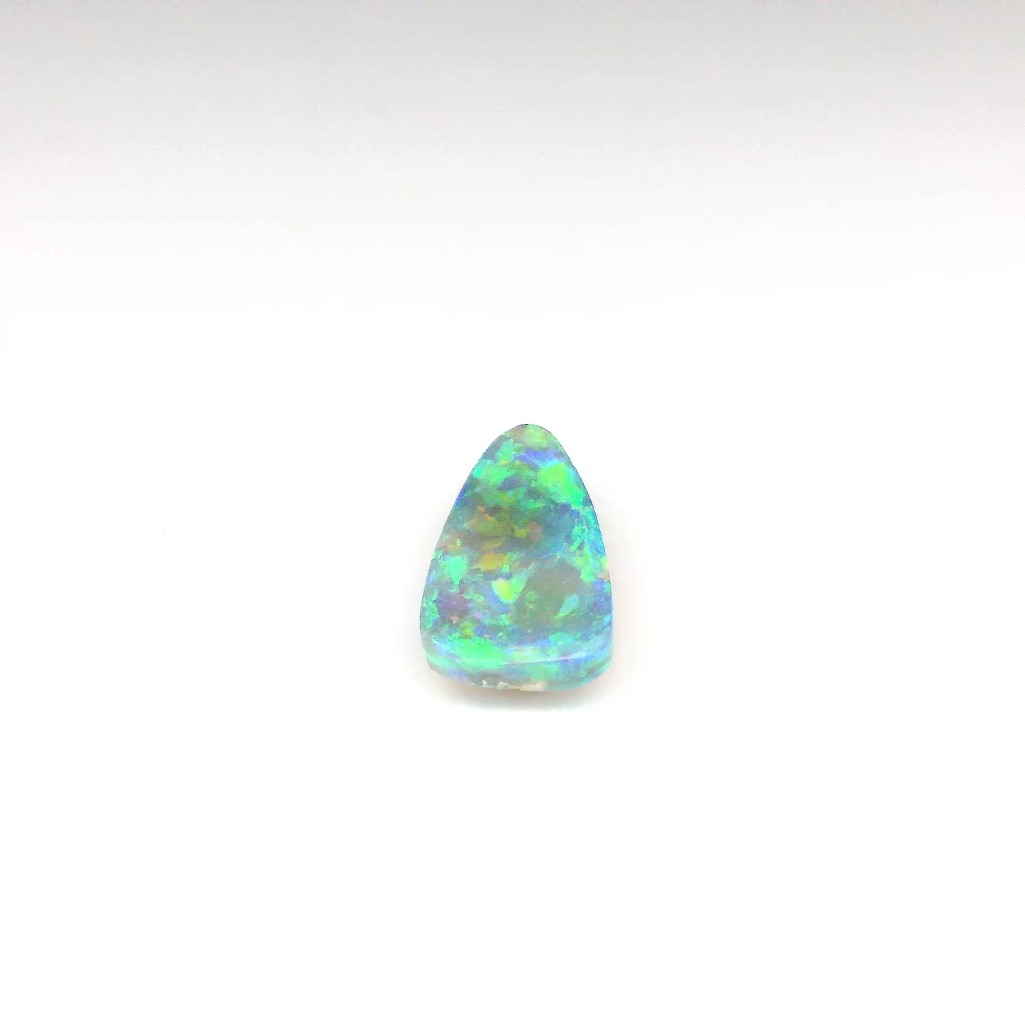 3.90ct Green Multicolour Opal Gemstone