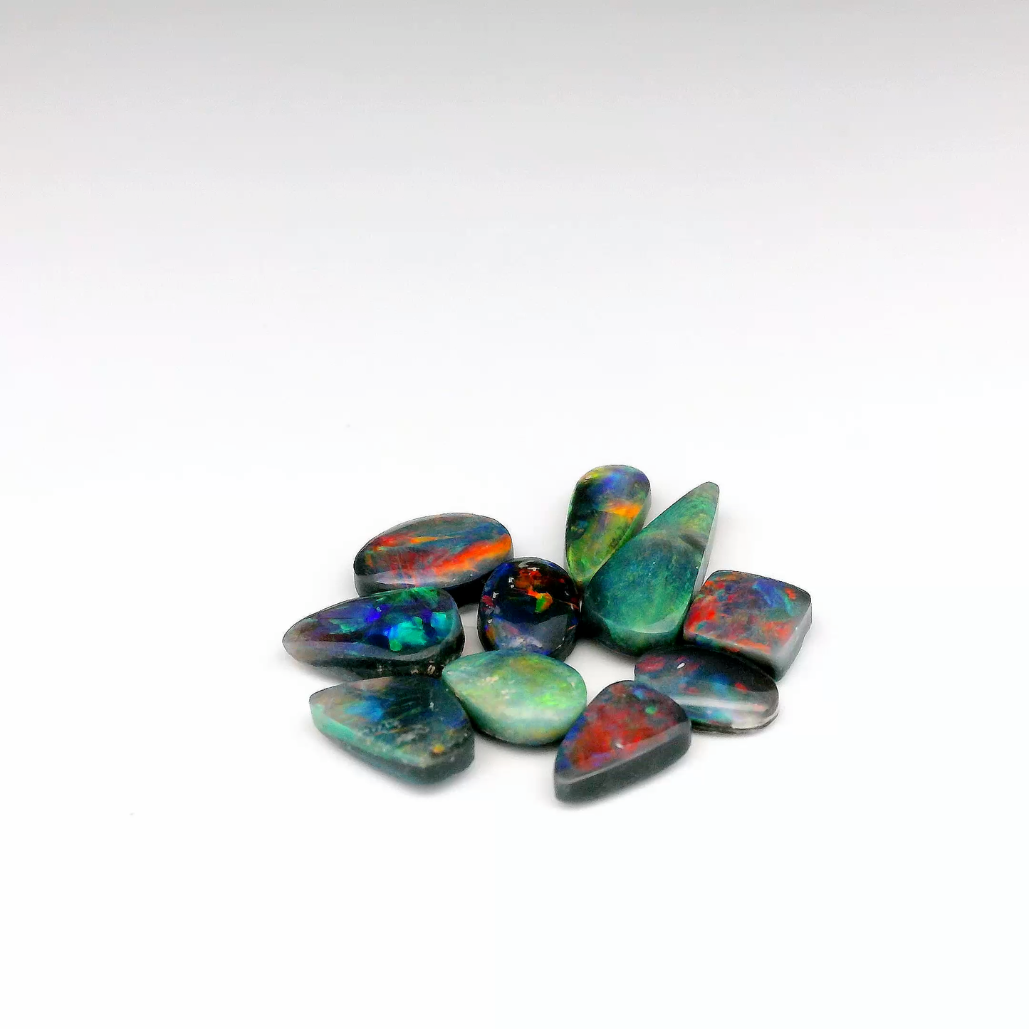 5.69ct Multicoloured Opal Gemstone Group