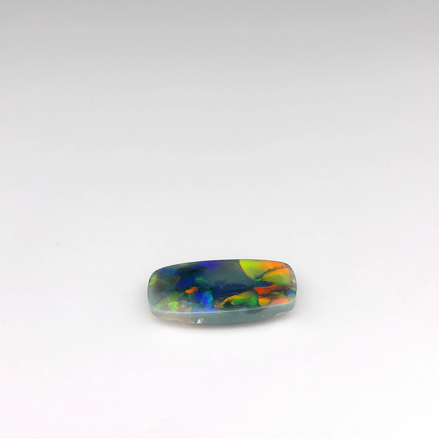 2.06ct Red Multicolour Opal Gemstone