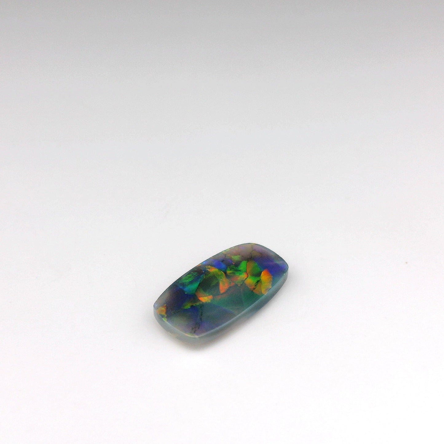2.06ct Red Multicolour Opal Gemstone