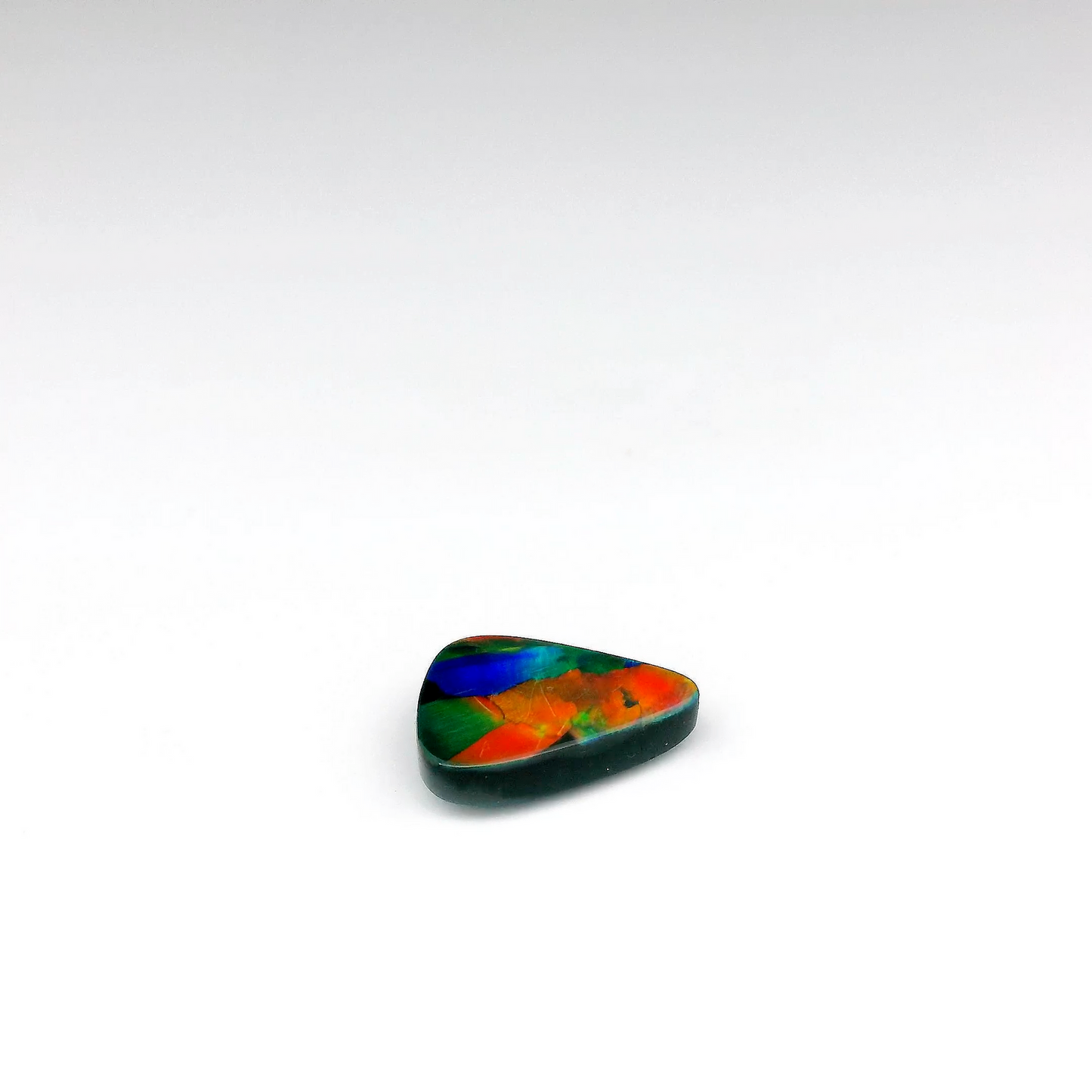 1.62ct Red Multicolour Opal Gemstone