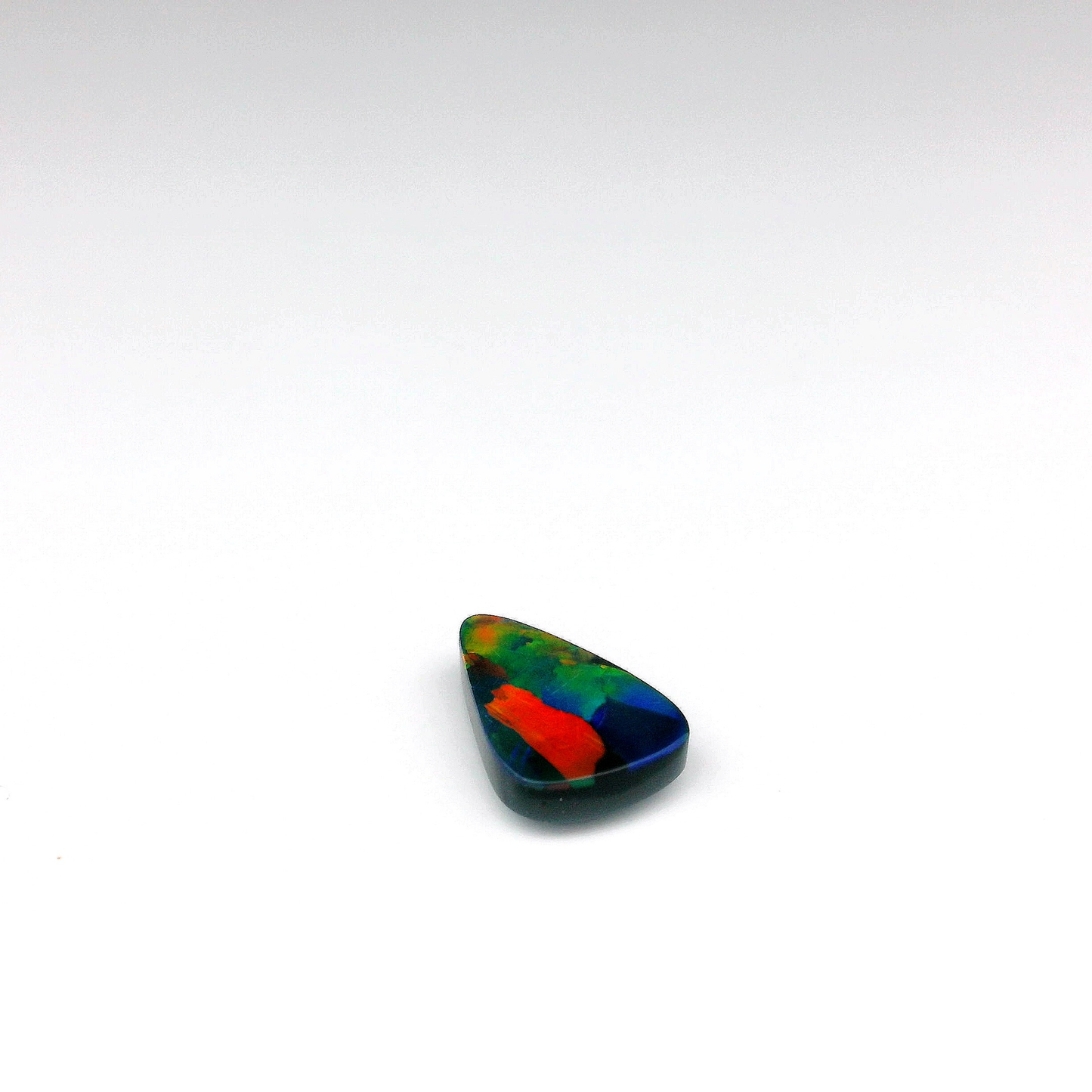 1.62ct Red Multicolour Opal Gemstone