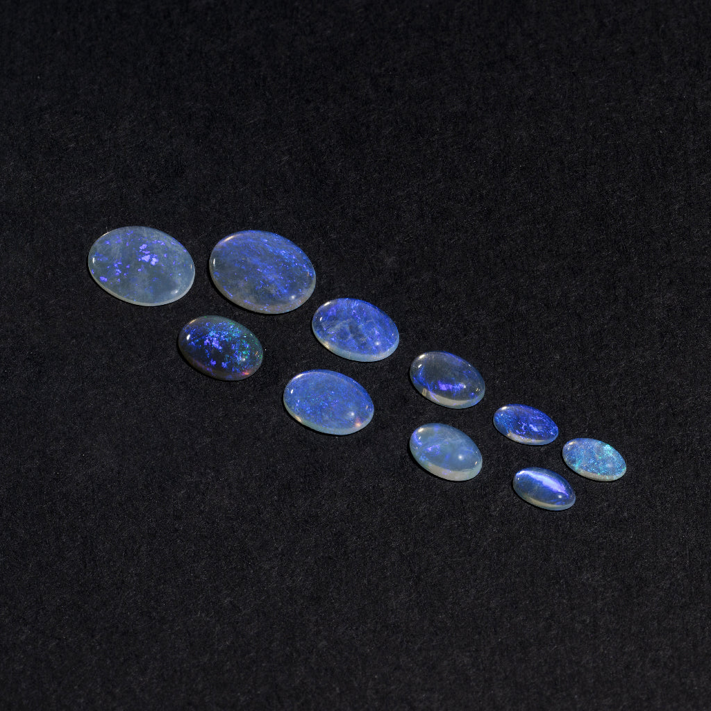 5x3 to 9x7mm Lightning Ridge Ghost Opal™ Ovals