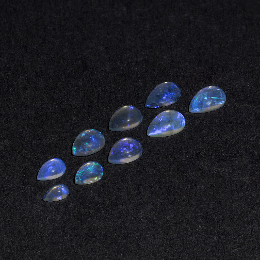5x3 to 9x7mm Lightning Ridge Ghost Opal™ Pears
